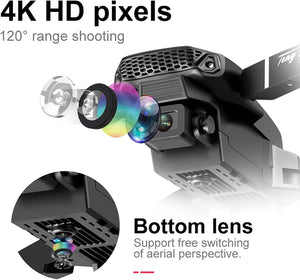 Dron con Doble Camara 4K