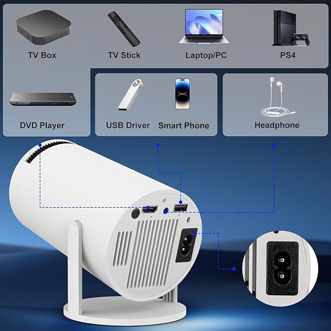 Mini Proyector Portatil Full HD